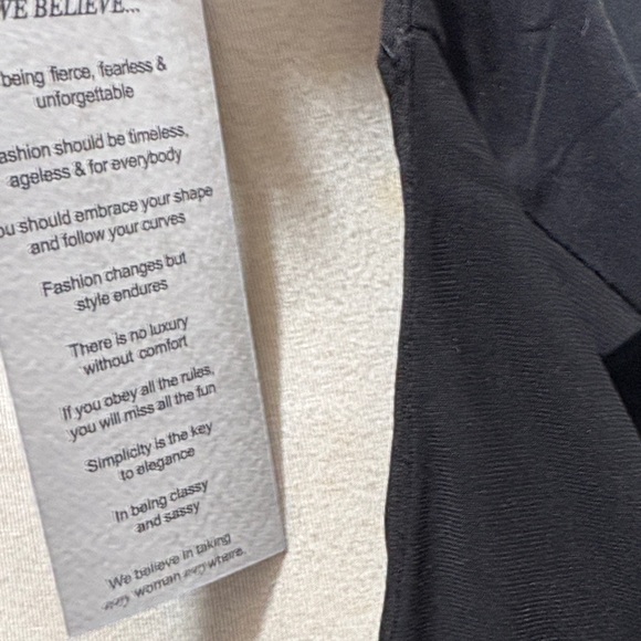 MarlaWynne Elegant Black Long Sleeve Dress - Picture 8 of 9